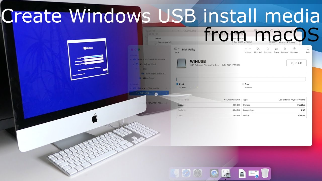 windows installation media creation tool for mac